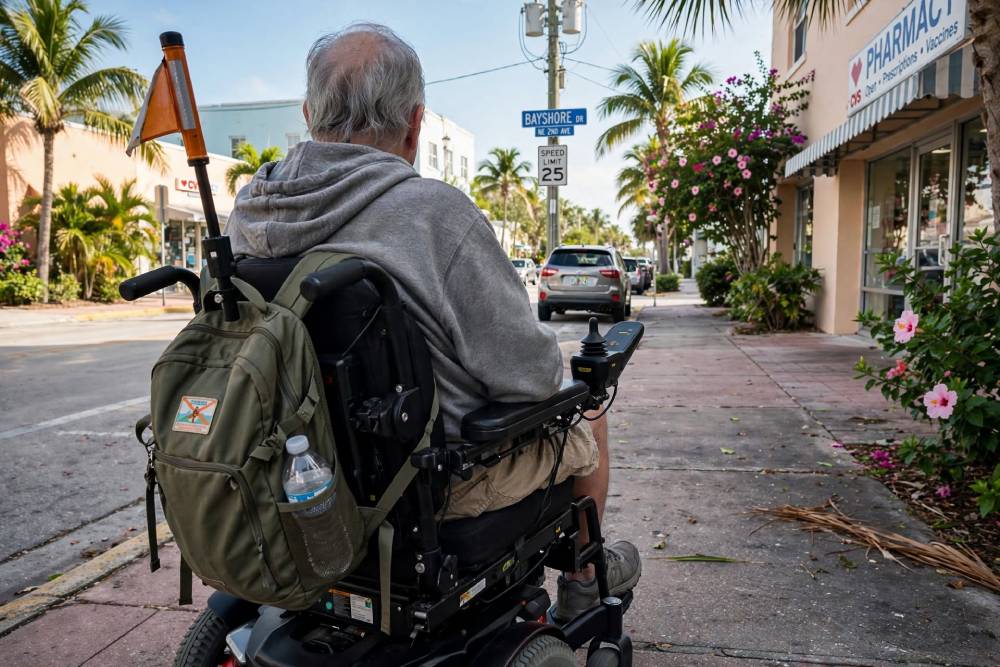 how power wheelchairs handle curbs and uneven sidewalks