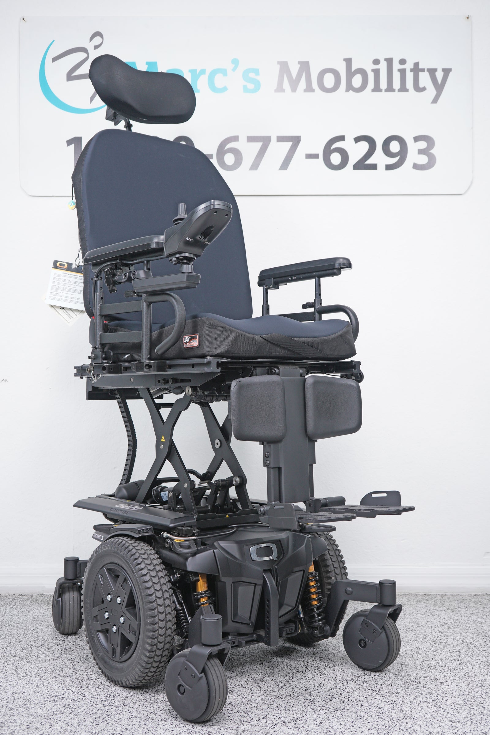 Quantum Edge 3 Power Wheelchair 12" iLevel Seat Lift & Tilt - 9041