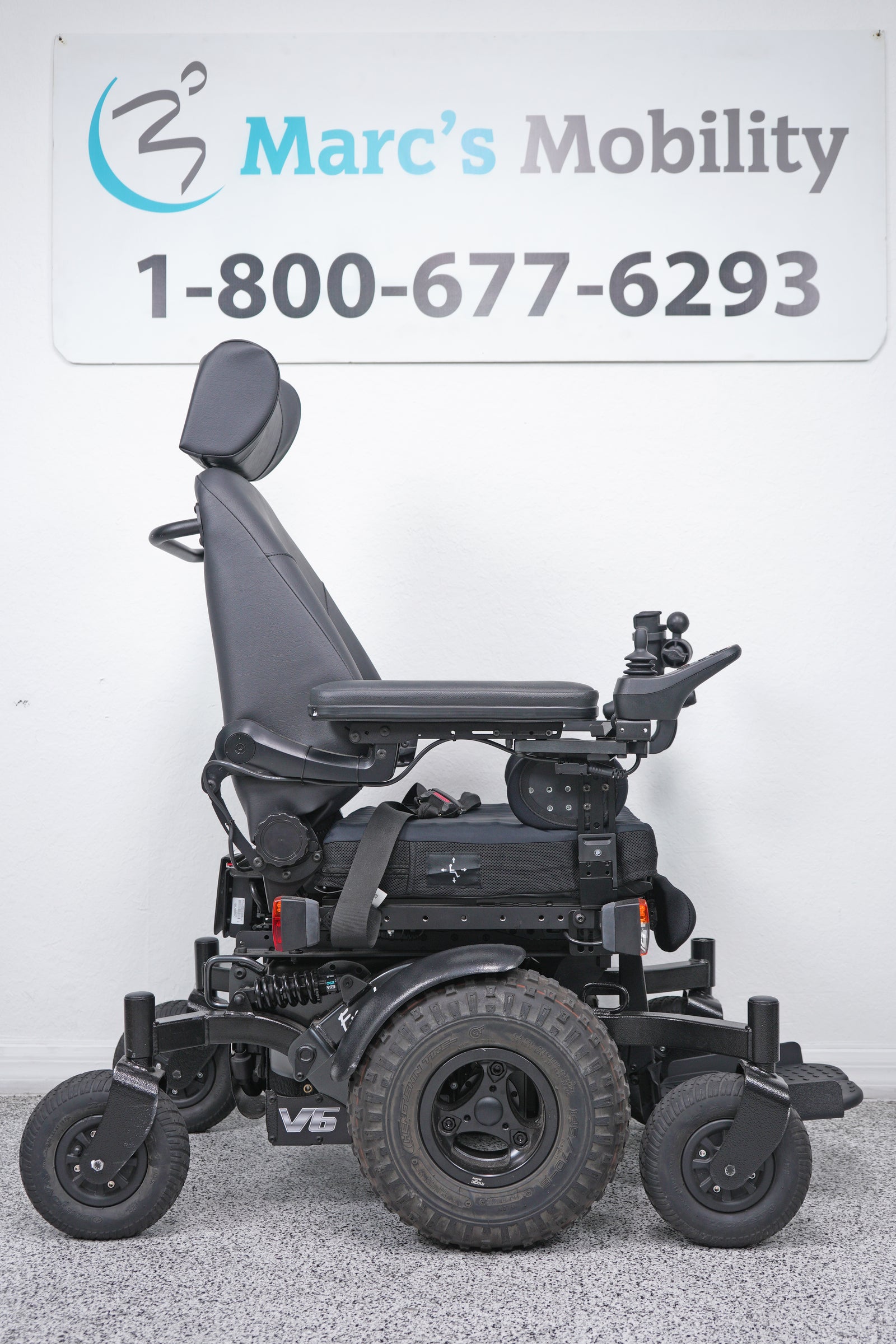 Frontier V6 All Terrain Power Wheelchair Seat lift & Tilt - 9062