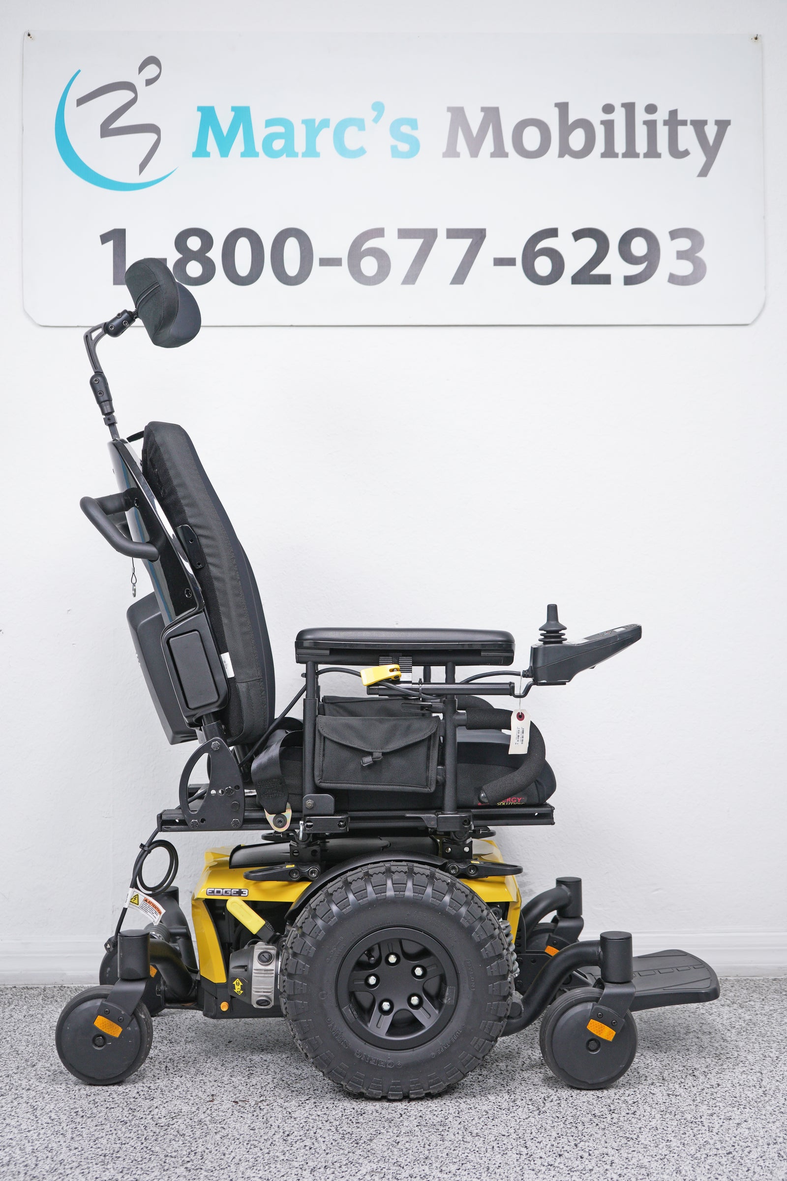 Quantum Q6 Edge Power Wheelchair Large Knobby Tires - 9052