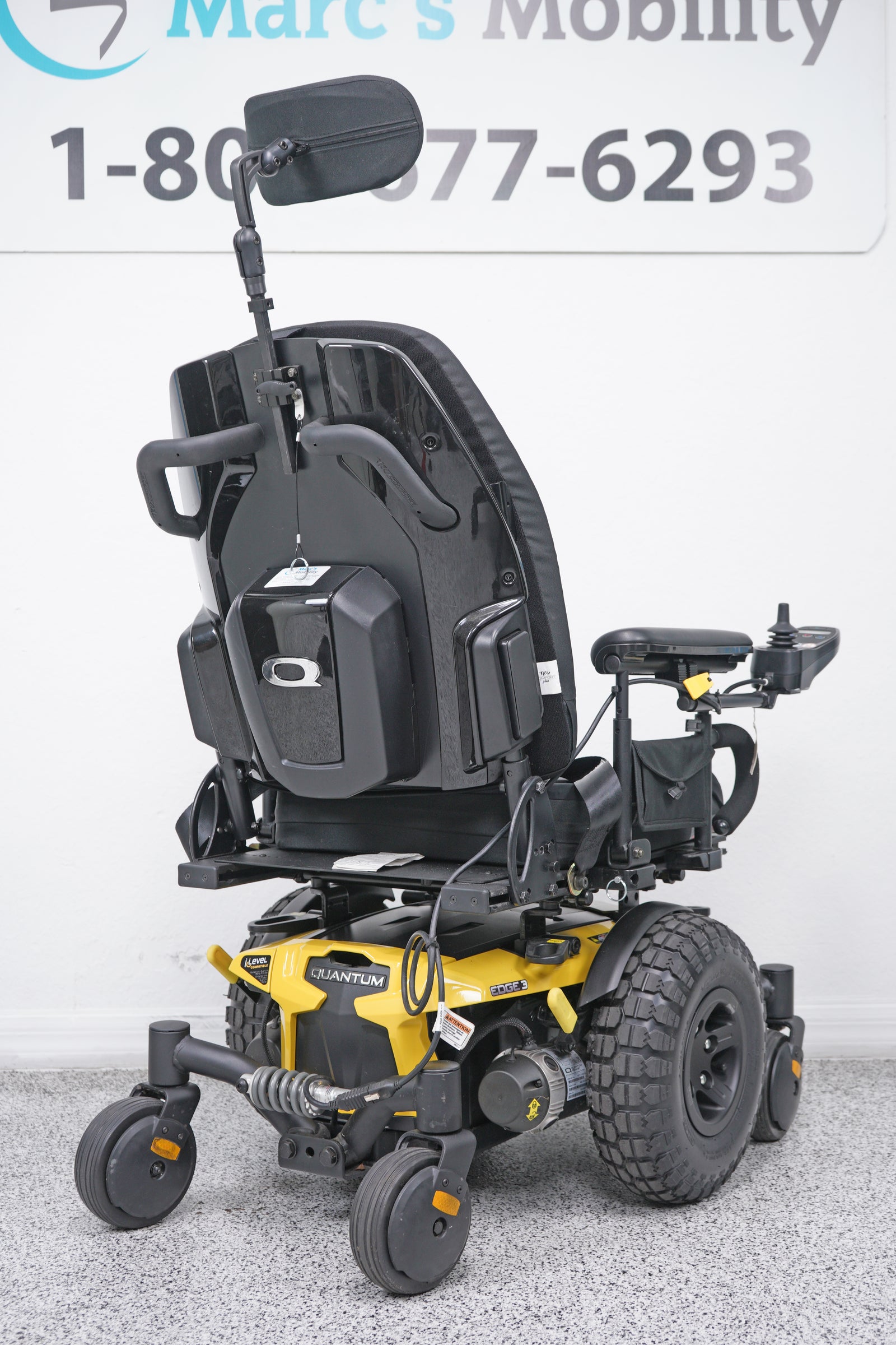 Quantum Q6 Edge Power Wheelchair Large Knobby Tires - 9052