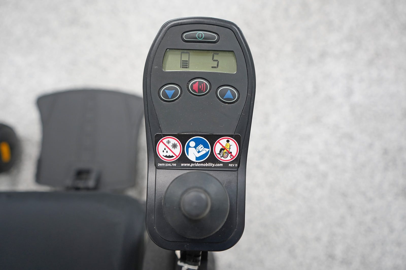 Quantum Q6 Edge Power Wheelchair Large Knobby Tires - 9052