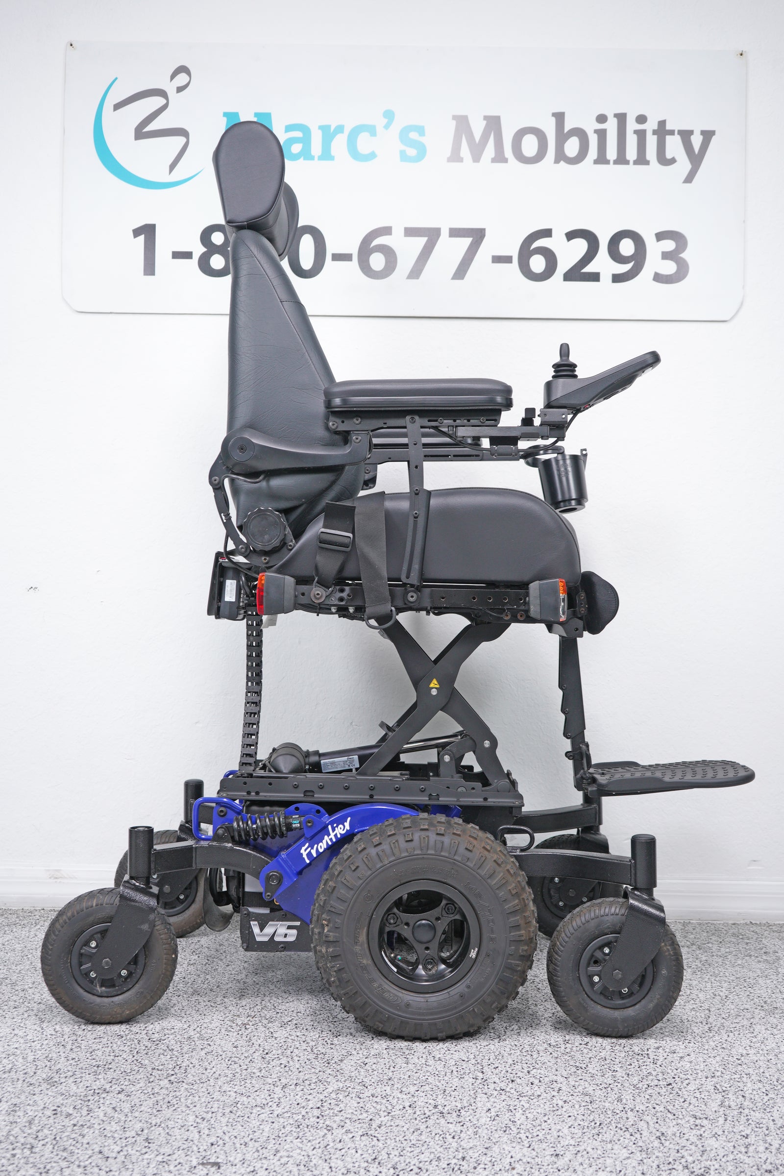 Frontier V6 All Terrain Power Wheelchair Seat lift & Tilt - 9064
