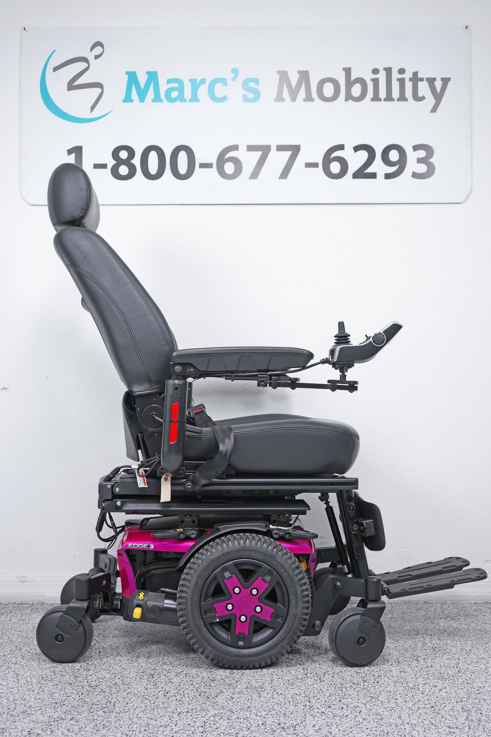 Quantum Edge 3 Power Wheelchair with 12" iLevel Seat Lift - 9075
