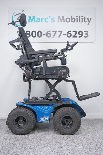 Extreme X8 Off-Road 4x4 Power Wheelchair Seat Lift, Tilt & Recline - 9076