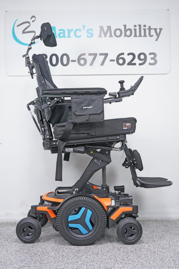 Permobil M3 Power Wheelchair 12" Seat Lift, Tilt, Recline & Legs - 9080