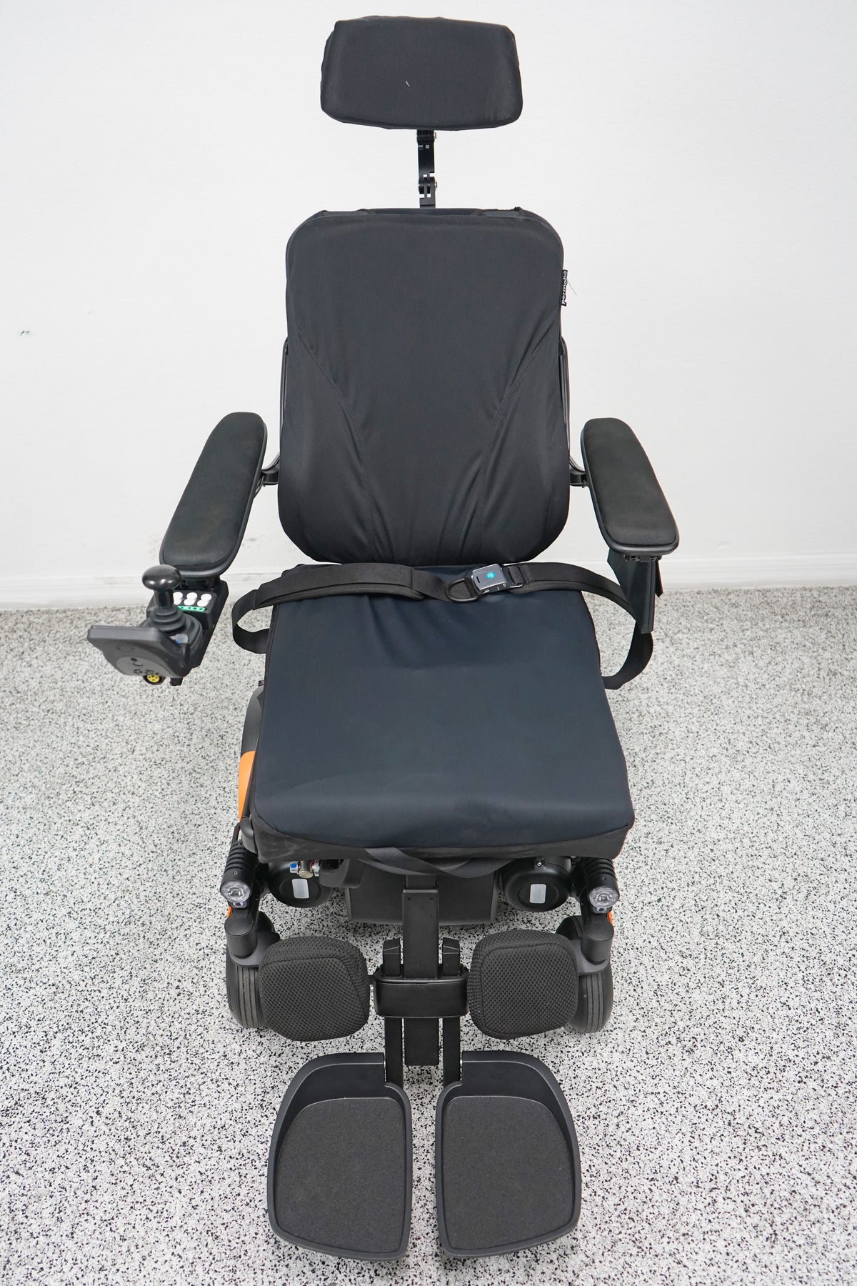 Permobil M3 Power Wheelchair 12" Seat Lift, Tilt, Recline & Legs - 9080