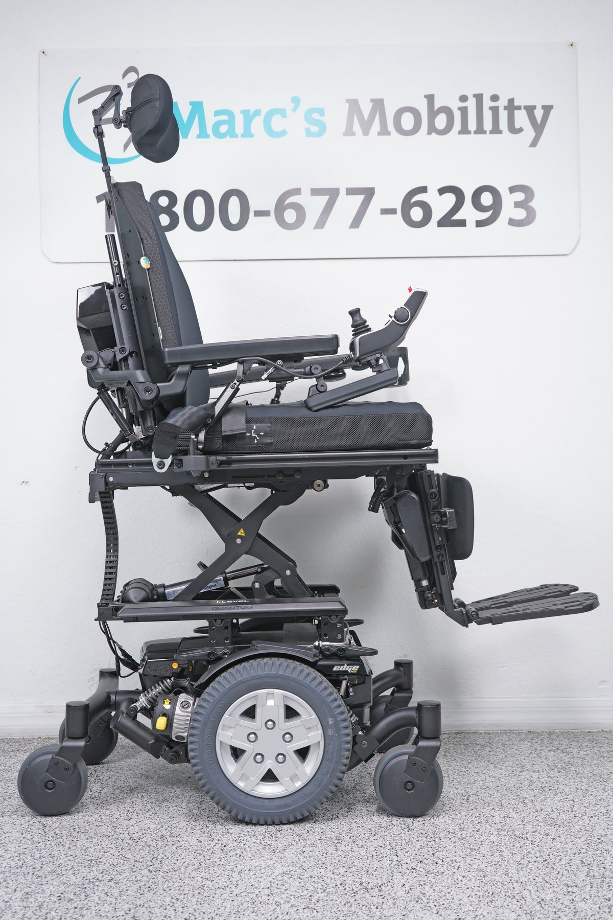 Quantum Q6 Edge HD Power Wheelchair Seat Lift, Tilt, Recline & Legs - 8865