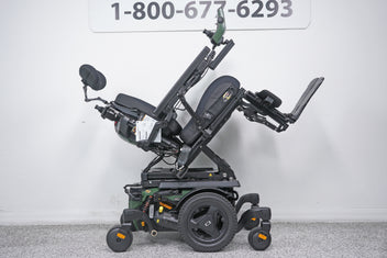 Quantum Edge 3 Stretto Power Wheelchair 12" iLevel Seat Lift, Tilt, Recline & Legs - 9088