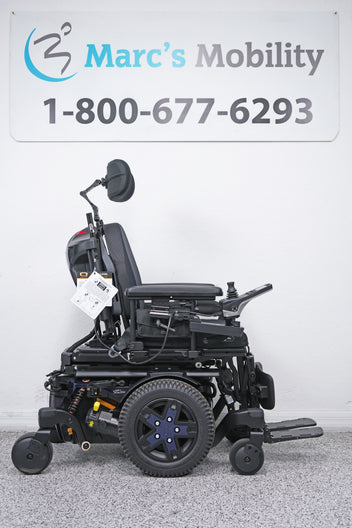 Quantum Edge 3 Stretto Power Wheelchair 12" iLevel Seat Lift, Tilt, Recline & Legs - 8986