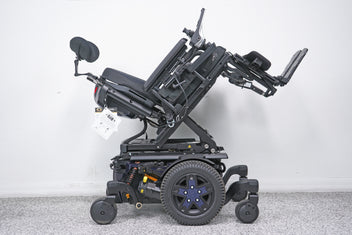 Quantum Edge 3 Stretto Power Wheelchair 12" iLevel Seat Lift, Tilt, Recline & Legs - 8986