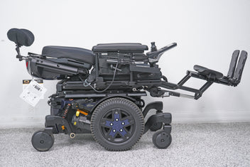 Quantum Edge 3 Stretto Power Wheelchair 12" iLevel Seat Lift, Tilt, Recline & Legs - 8986