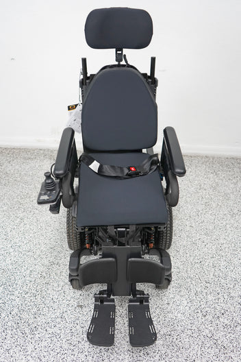 Quantum Edge 3 Stretto Power Wheelchair 12" iLevel Seat Lift, Tilt, Recline & Legs - 8986