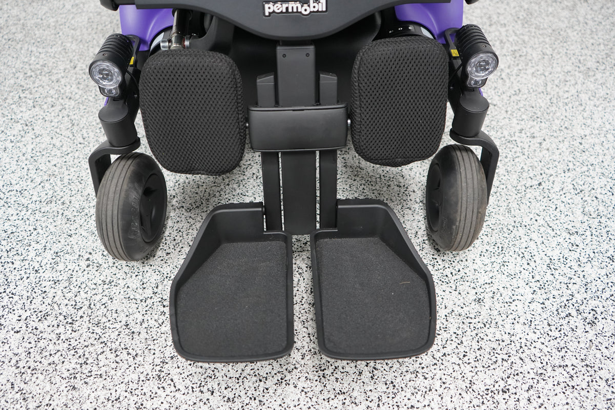 Permobil M3 Power Wheelchair 12" Seat Lift, Tilt, Recline, Legs & Anterior Tilt - 9051