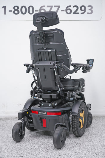 Permobil M3 Power Wheelchair 12" Seat Lift, Tilt, Recline, Legs & Anterior Tilt - 9078