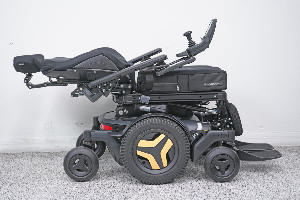 Permobil M3 Power Wheelchair 12" Seat Lift, Tilt, Recline, Legs & Anterior Tilt - 9078