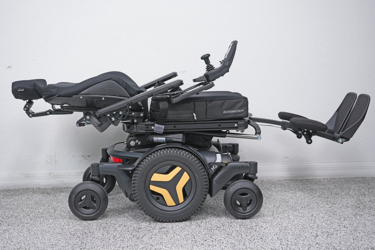 Permobil M3 Power Wheelchair 12" Seat Lift, Tilt, Recline, Legs & Anterior Tilt - 9078