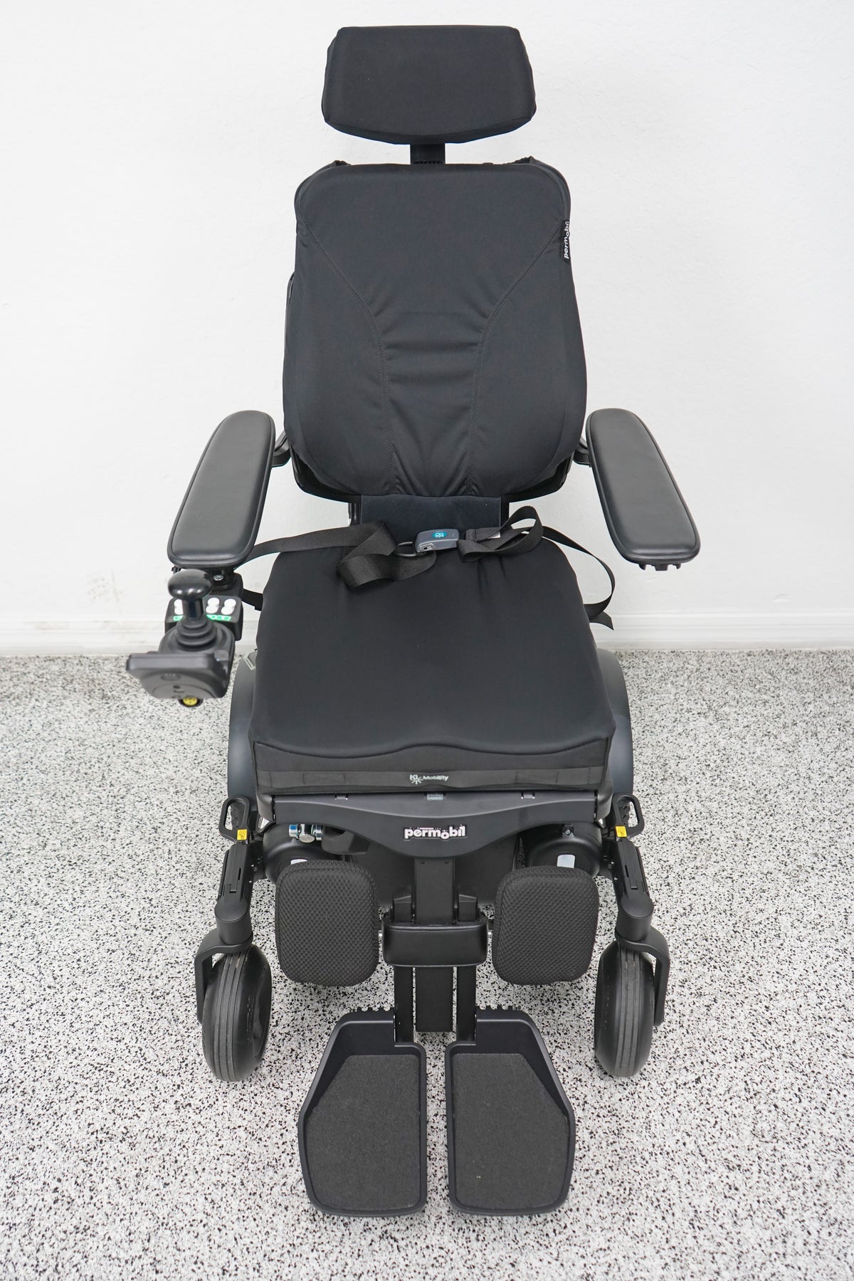 Permobil M3 Power Wheelchair 12" Seat Lift, Tilt, Recline, Legs & Anterior Tilt - 9078