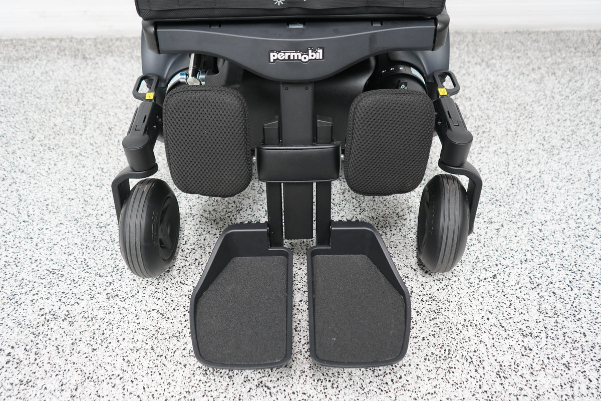 Permobil M3 Power Wheelchair 12" Seat Lift, Tilt, Recline, Legs & Anterior Tilt - 9078