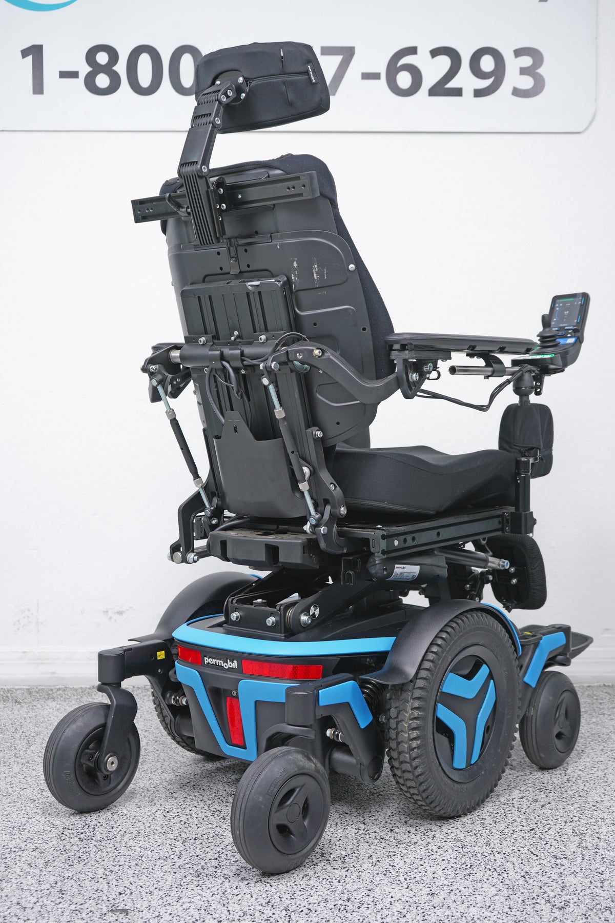 Permobil M3 Power Wheelchair Tilt, Recline & Legs - 9081