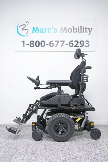 Quantum Q6 Edge Power Wheelchair with Tilt & Large Knobby Tires - 8144