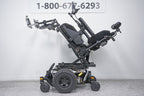 Quantum Q6 Edge Power Wheelchair with Tilt & Large Knobby Tires - 8144