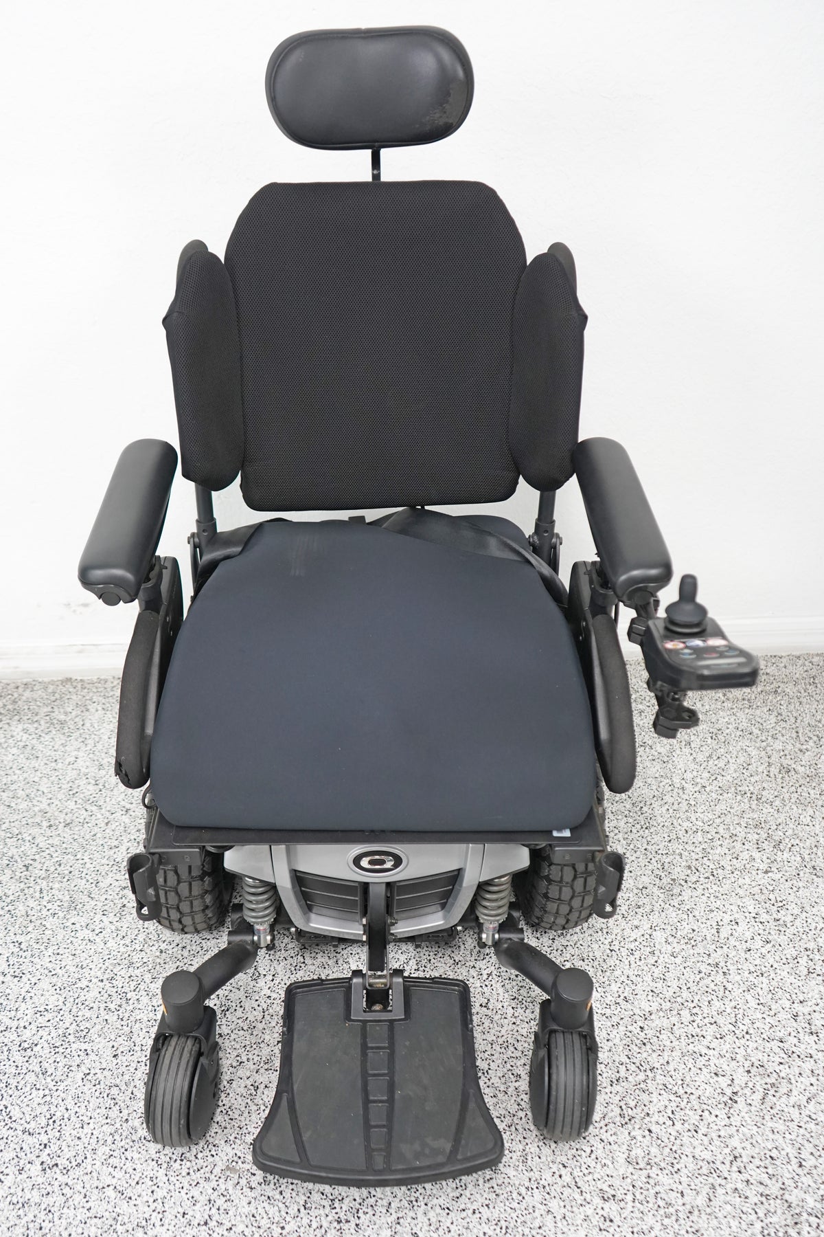 Quantum Q6 Edge Power Wheelchair with Tilt & Large Knobby Tires - 8144