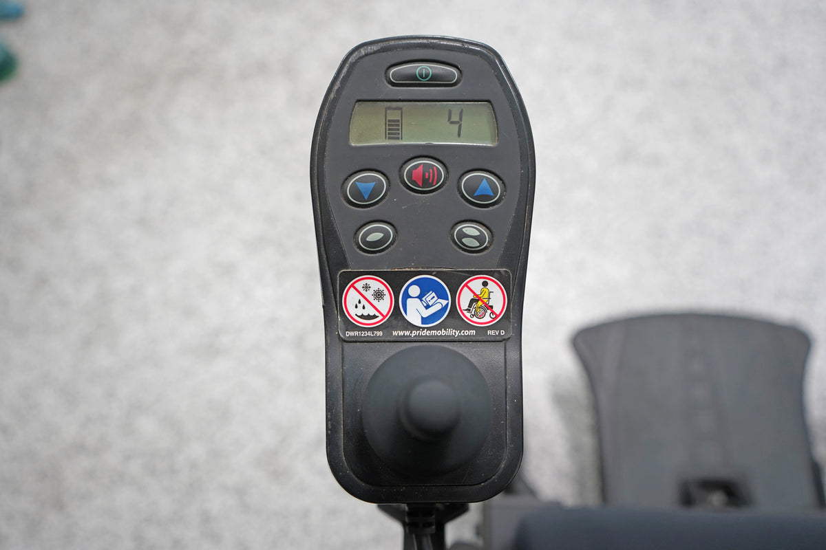 Quantum Q6 Edge Power Wheelchair with Tilt & Large Knobby Tires - 8144