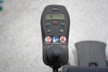 Quantum Q6 Edge Power Wheelchair with Tilt & Large Knobby Tires - 8144