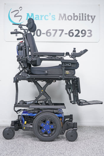 Quantum Edge 3 Power Wheelchair 12" iLevel Seat Lift, Tilt, Recline & Legs - 9130