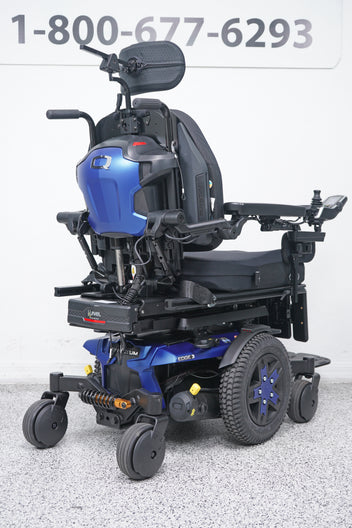 Quantum Edge 3 Power Wheelchair 12" iLevel Seat Lift, Tilt, Recline & Legs - 9130