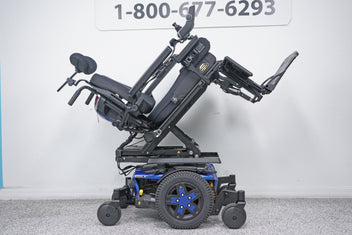 Quantum Edge 3 Power Wheelchair 12" iLevel Seat Lift, Tilt, Recline & Legs - 9130