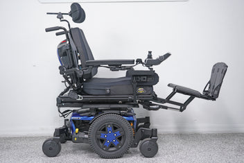 Quantum Edge 3 Power Wheelchair 12" iLevel Seat Lift, Tilt, Recline & Legs - 9130