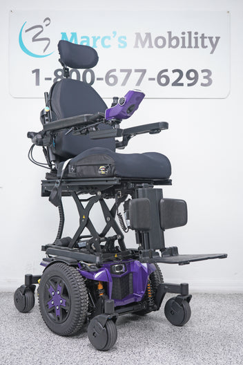 Quantum Edge 3 Power Wheelchair 12" iLevel Seat Lift, Tilt, Recline & Legs - 9129