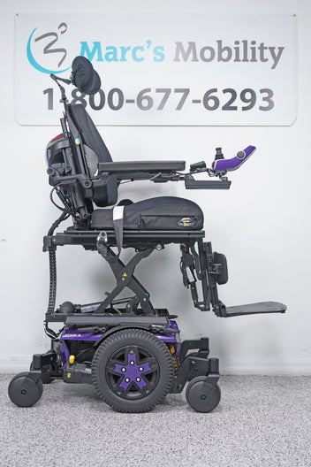 Quantum Edge 3 Power Wheelchair 12" iLevel Seat Lift, Tilt, Recline & Legs - 9129