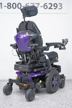 Quantum Edge 3 Power Wheelchair 12" iLevel Seat Lift, Tilt, Recline & Legs - 9129