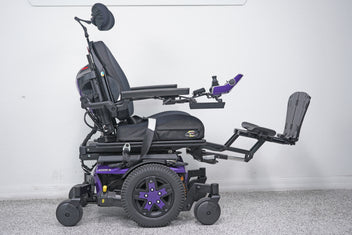 Quantum Edge 3 Power Wheelchair 12" iLevel Seat Lift, Tilt, Recline & Legs - 9129