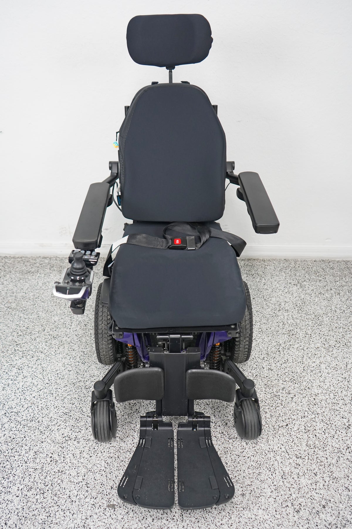 Quantum Edge 3 Power Wheelchair 12" iLevel Seat Lift, Tilt, Recline & Legs - 9129