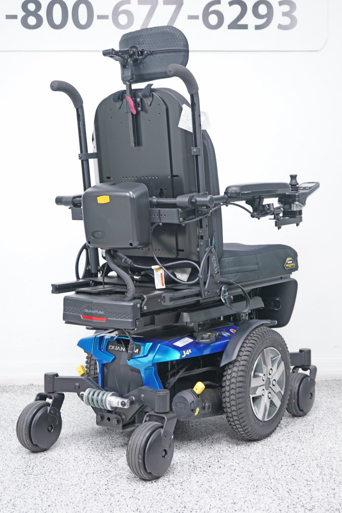 Quantum J4E Power Wheelchair 10" Seat Lift, Tilt & Legs - 9128
