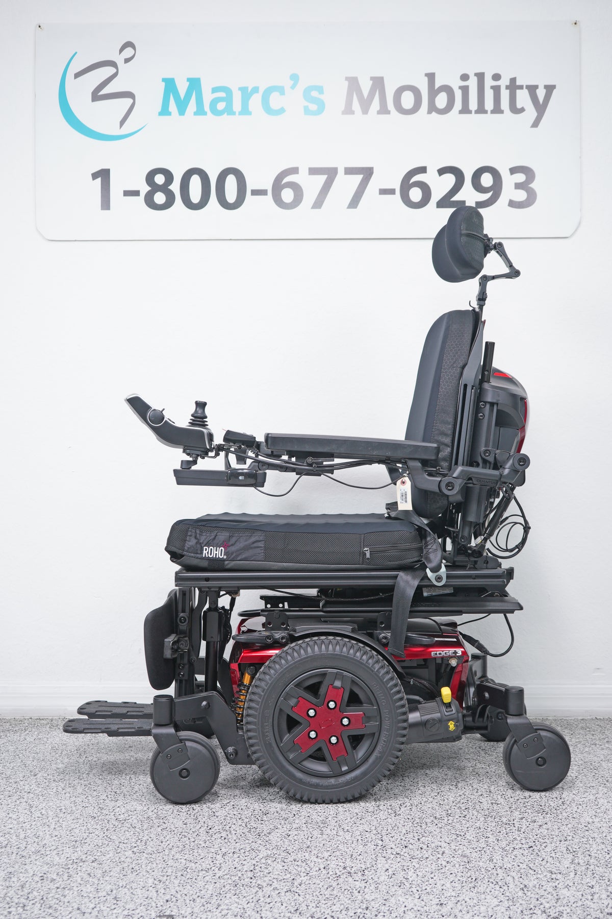 Quantum Edge 3 Power Wheelchair Tilt, Recline & Legs - 9126