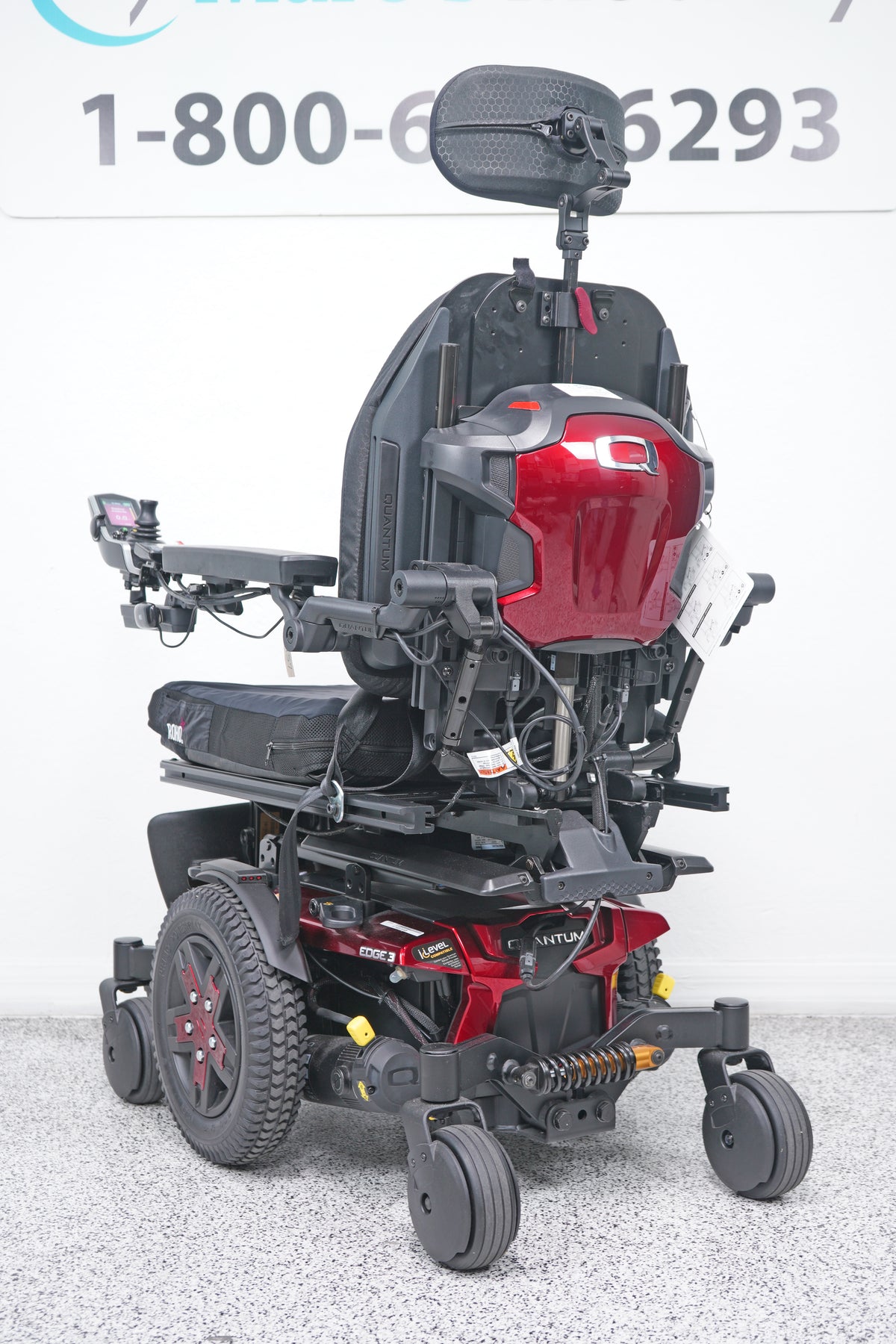 Quantum Edge 3 Power Wheelchair Tilt, Recline & Legs - 9126