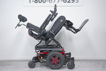 Quantum Edge 3 Power Wheelchair 12" iLevel Seat Lift, Tilt, Recline & Legs - 9102
