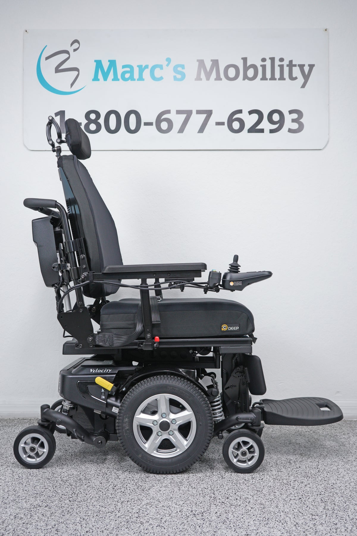 Merits Velocity Power Wheelchair Seat Lift, Tilt, Recline & Legs - 9144