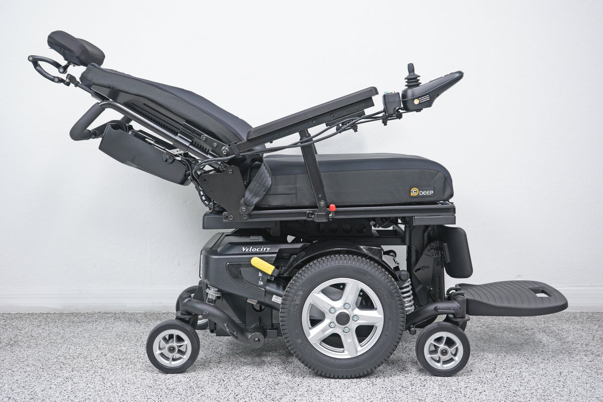 Merits Velocity Power Wheelchair Seat Lift, Tilt, Recline & Legs - 9144