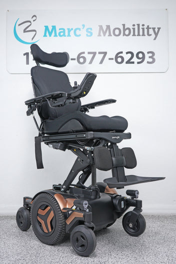 Permobil M3 Power Wheelchair 12" Seat Lift, Tilt, Recline, Legs & Anterior Tilt - 9146