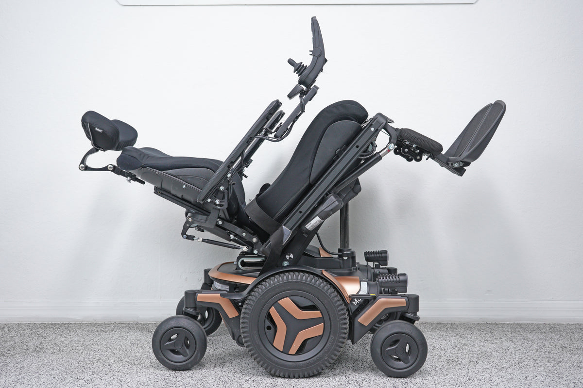 Permobil M3 Power Wheelchair 12" Seat Lift, Tilt, Recline, Legs & Anterior Tilt - 9146