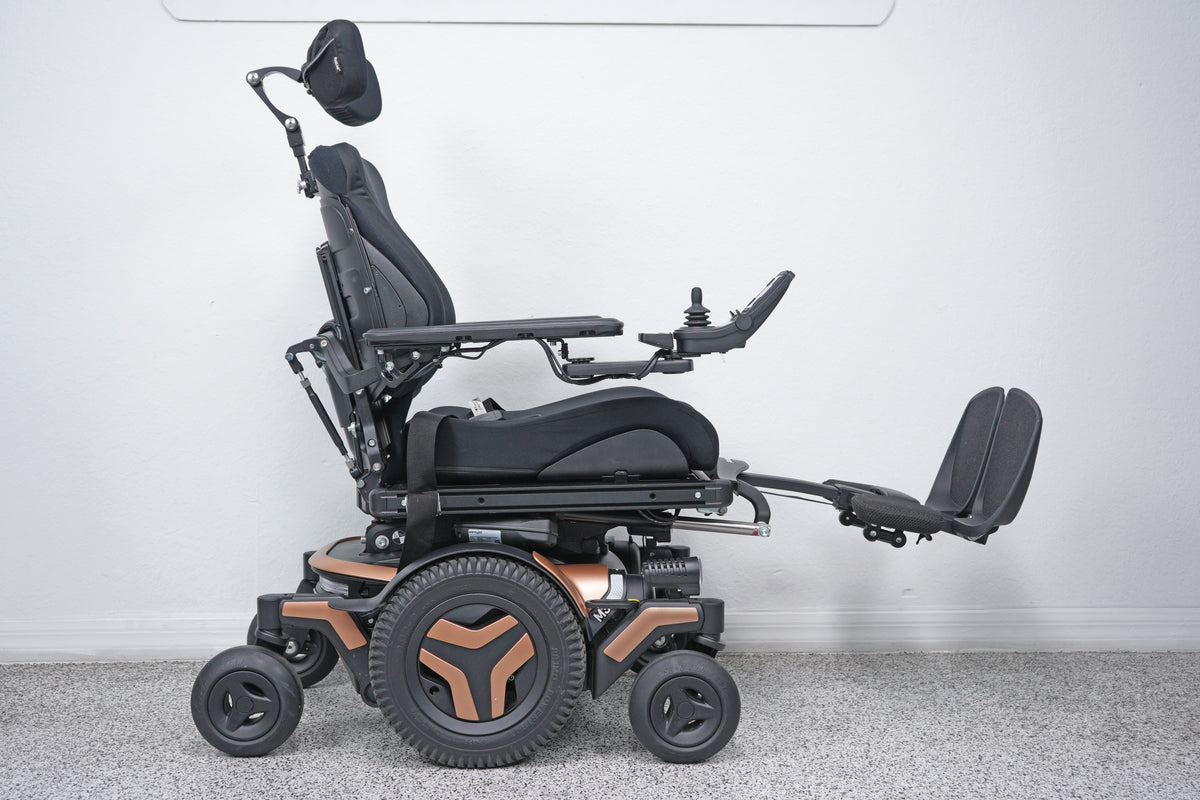 Permobil M3 Power Wheelchair 12" Seat Lift, Tilt, Recline, Legs & Anterior Tilt - 9146