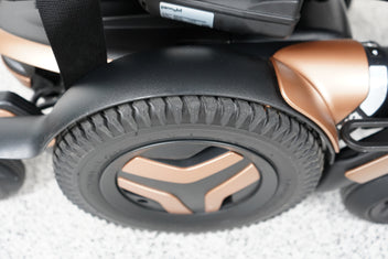 Permobil M3 Power Wheelchair 12" Seat Lift, Tilt, Recline, Legs & Anterior Tilt - 9146