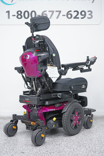 Quantum Edge 3 Power Wheelchair 12" iLevel Seat Lift, Tilt, Recline & Legs - 9110