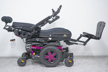 Quantum Edge 3 Power Wheelchair 12" iLevel Seat Lift, Tilt, Recline & Legs - 9110
